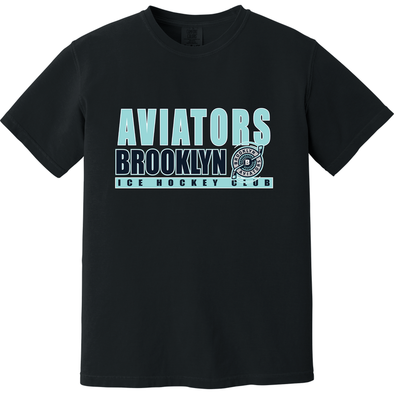 Brooklyn Aviators Heavyweight Ring Spun Tee