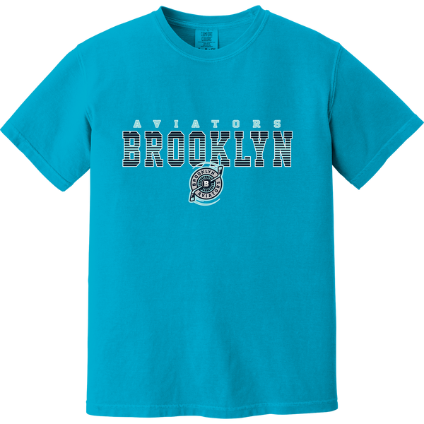 Brooklyn Aviators Heavyweight Ring Spun Tee