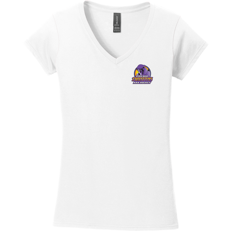 Chicago Phantoms Softstyle Ladies Fit V-Neck T-Shirt