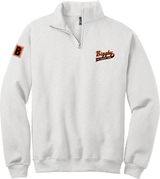 Biggby Coffee AAA NuBlend 1/4-Zip Cadet Collar Sweatshirt