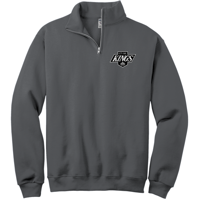 CT Oil Kings NuBlend 1/4-Zip Cadet Collar Sweatshirt