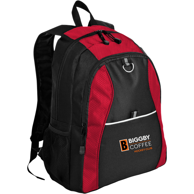 Biggby Coffee Hockey Club Contrast Honeycomb Backpack