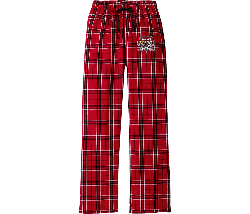 SOMD Lady Sabres Women's Flannel Plaid Pant