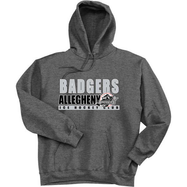 Allegheny Badgers Ultimate Cotton - Pullover Hooded Sweatshirt