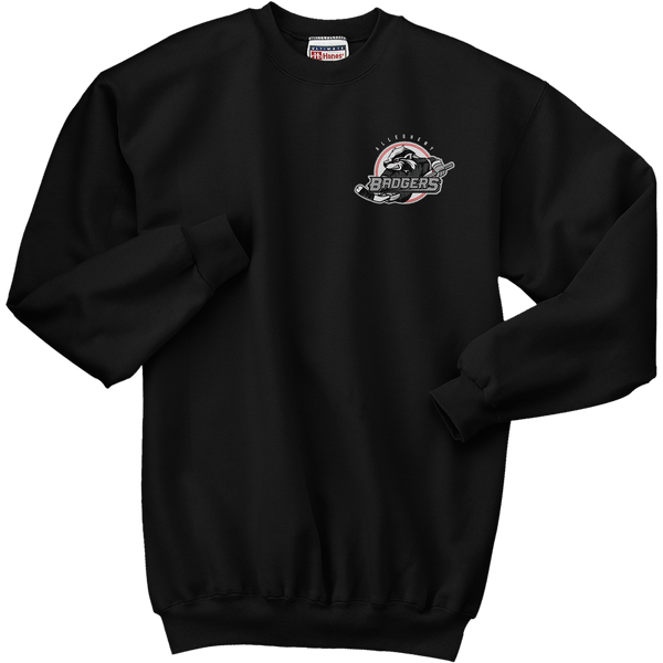 Allegheny Badgers Ultimate Cotton - Crewneck Sweatshirt