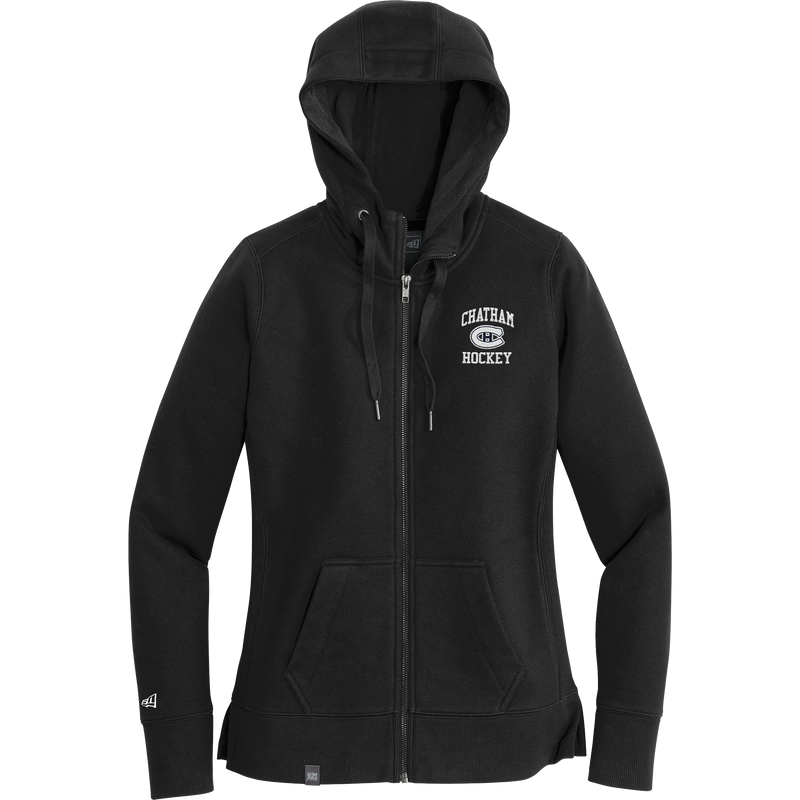 Chatham Hockey New Era Ladies French Terry Full-Zip Hoodie