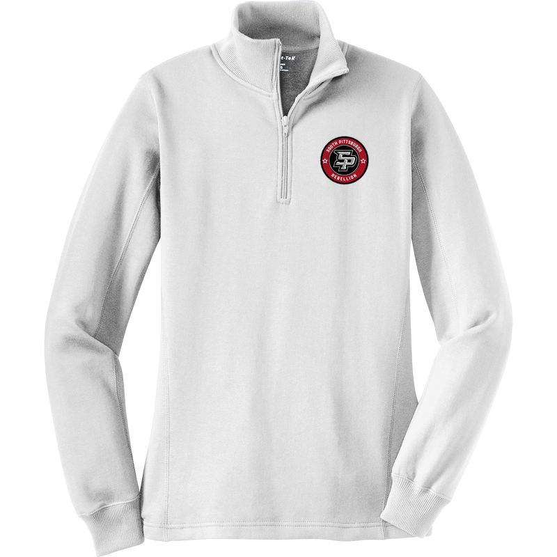 South Pittsburgh Rebellion Ladies 1/4-Zip Sweatshirt