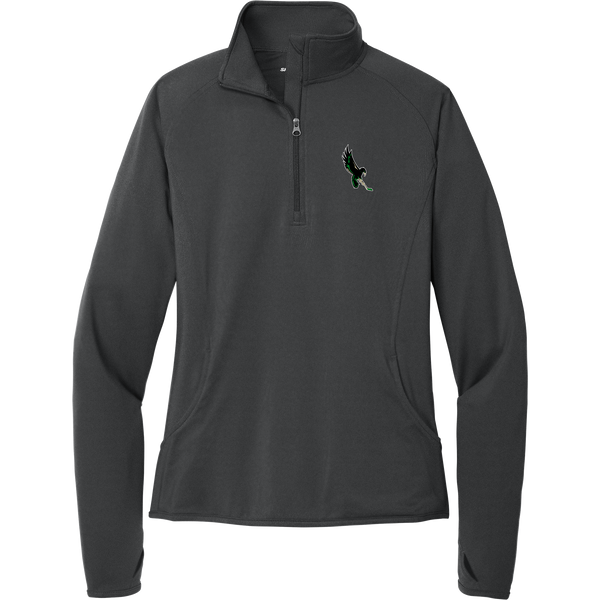 Wilmington Nighthawks Ladies Sport-Wick Stretch 1/4-Zip Pullover