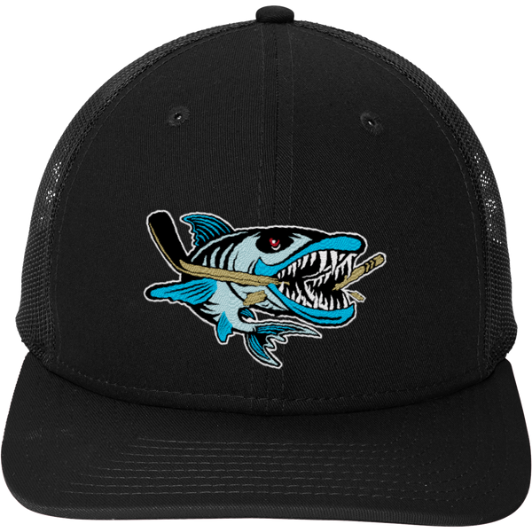 Boca Barracudas New Era Snapback Low Profile Trucker Cap