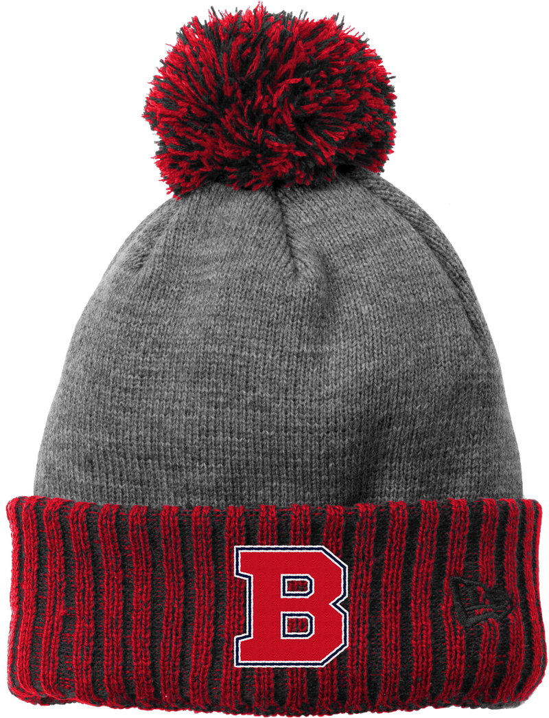 CT Bobcats New Era Colorblock Cuffed Beanie