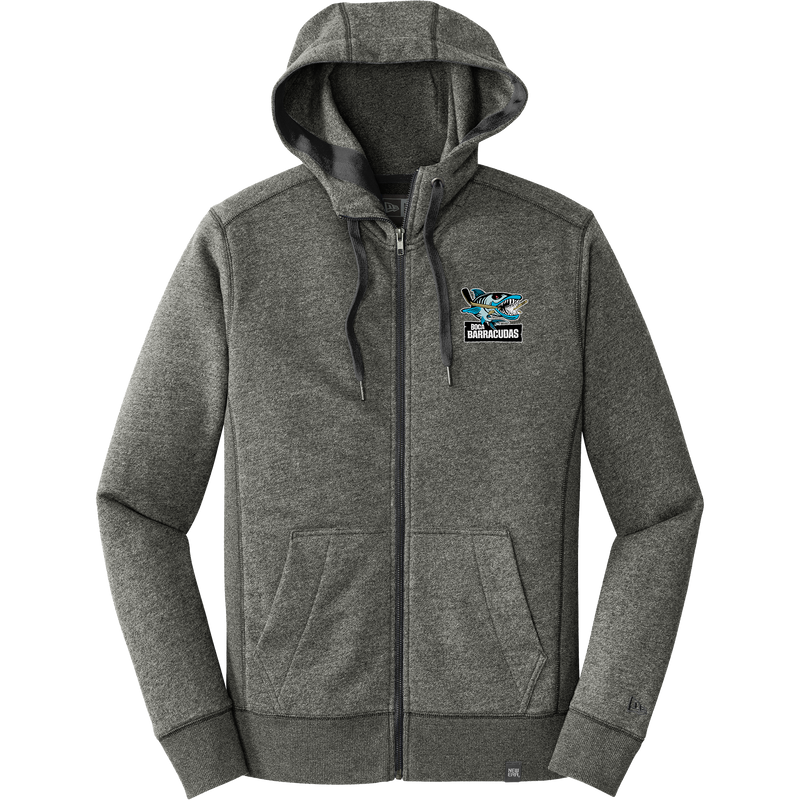 Boca Barracudas New Era French Terry Full-Zip Hoodie