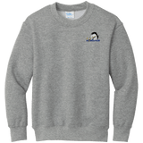 Mid-State Mustangs Youth Core Fleece Crewneck Sweatshirt