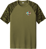Delaware Ducks Drift Camo Colorblock Tee