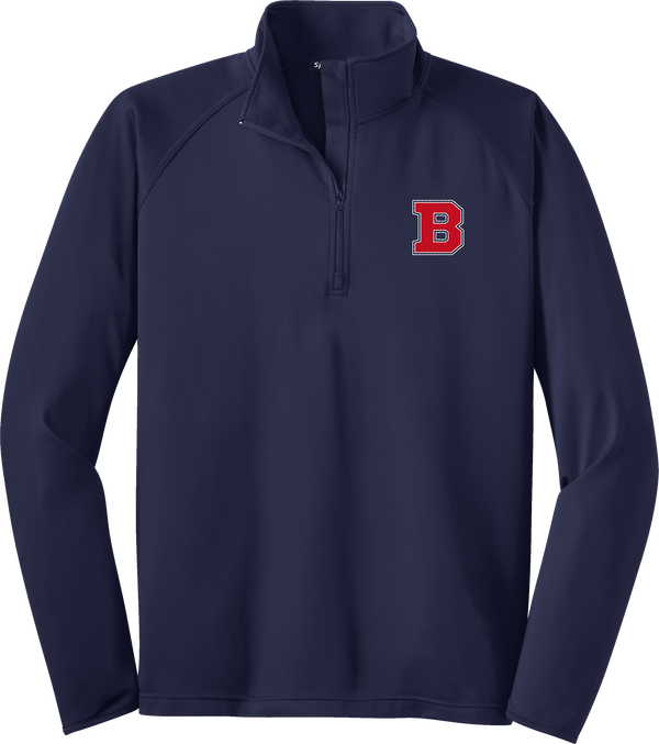 CT Bobcats Sport-Wick Stretch 1/4-Zip Pullover