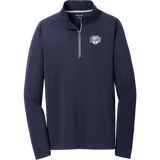 Montclair Blues Textured 1/4-Zip Pullover